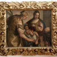 Holy Family with Young St John and St Catherine